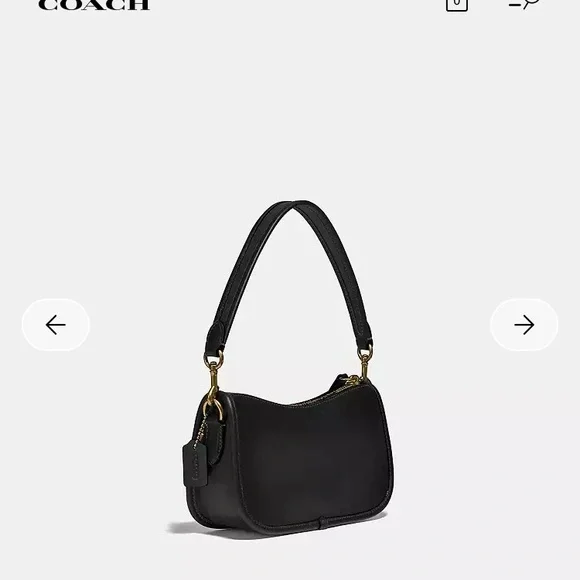 Coach Black Leather Shoulder Bag

NWT

Final price drop below retail - Picture 2 of 16